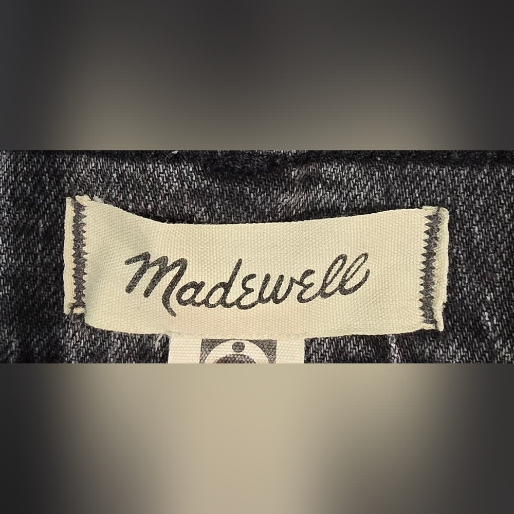 Madewell The Perfect Vintage Straight Jean Seamed Edition Size 29 - Picture 6 of 9